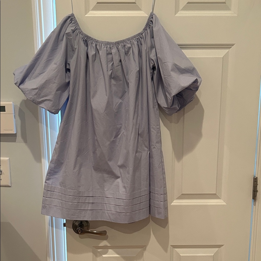 Heyson Women's Off-Shoulder Blue Dress
